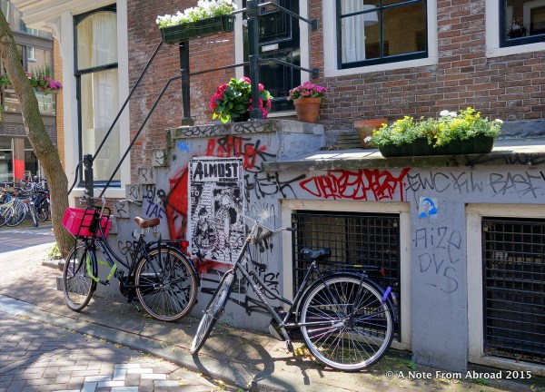 Amsterdam - It's all about bikes, canals, tulips, color, fun, and a bit of debauchery.