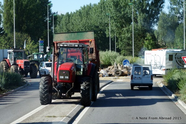 More tractors are arriving