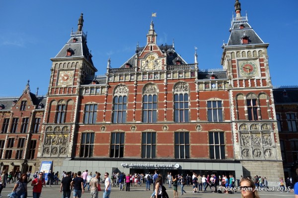 Train station, Amsterdam Central