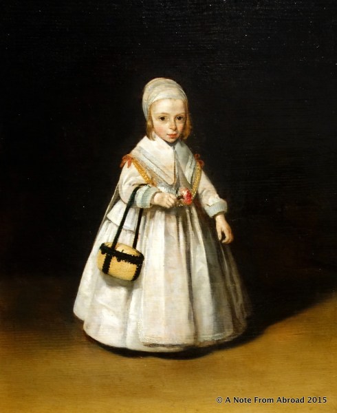 A portrait of Helena van der Schalcke, not quite three years old by Gerard ter Borch c.1648