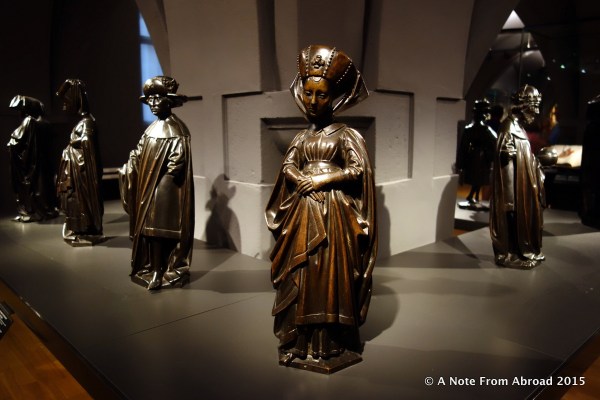 Ten weepers from the tomb of Isabella of Bourbon