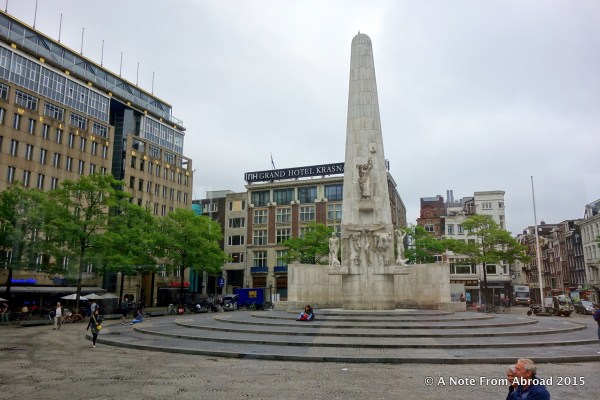 War memorial in Dam Square