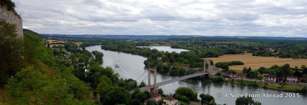 View of the Seine River from the Chateau