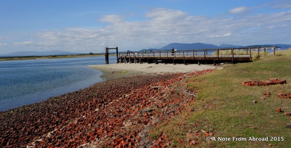 Remnants of old brick works