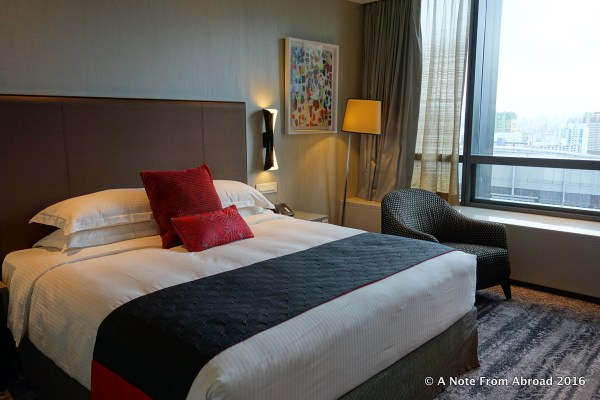 Carlton City Hotel - our home for two nights here in Singapore