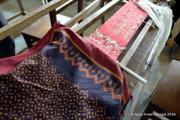 Sample of pattern created