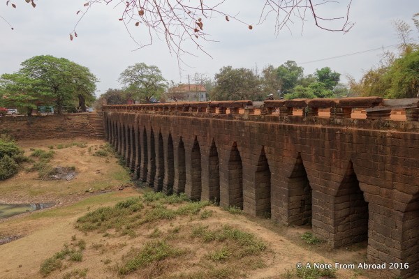 Thousand year old Kompong Krei Bridge