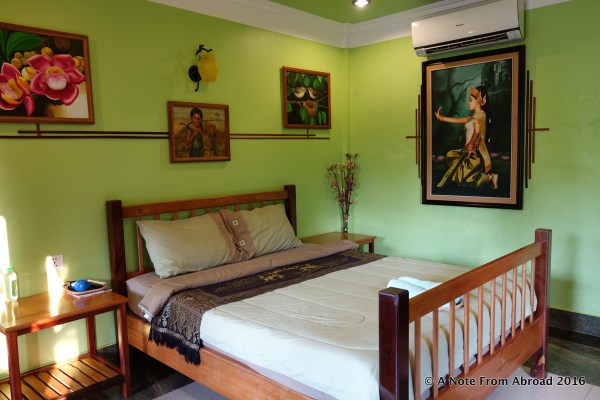 Our room at the Natural Bungalows