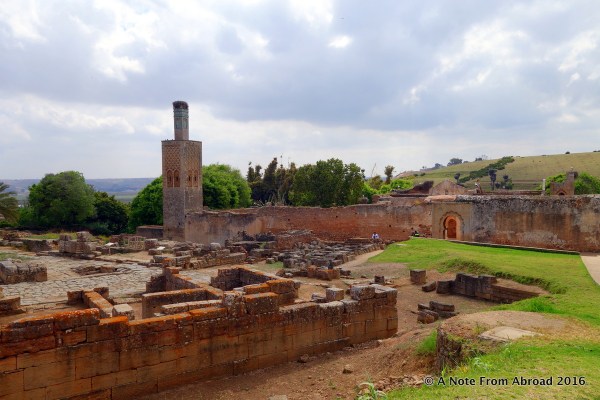 The ruins of Chellah
