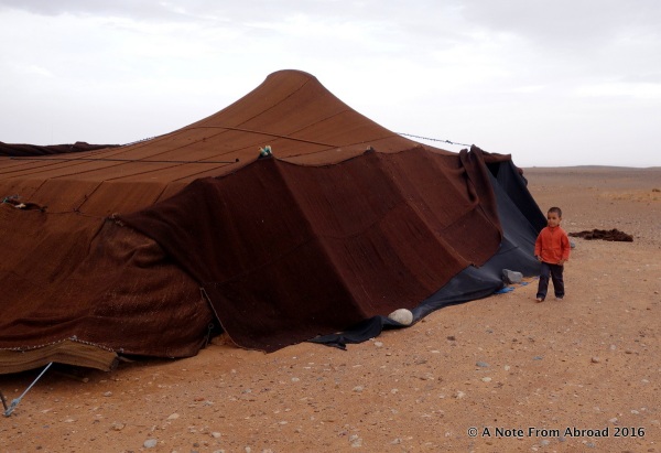 Berber tent camp