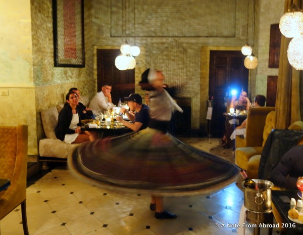 Whirling Dervish style dance