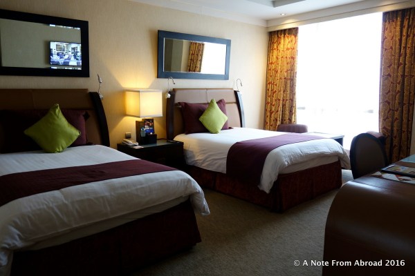 Our room at the Kenzi Tower Hotel