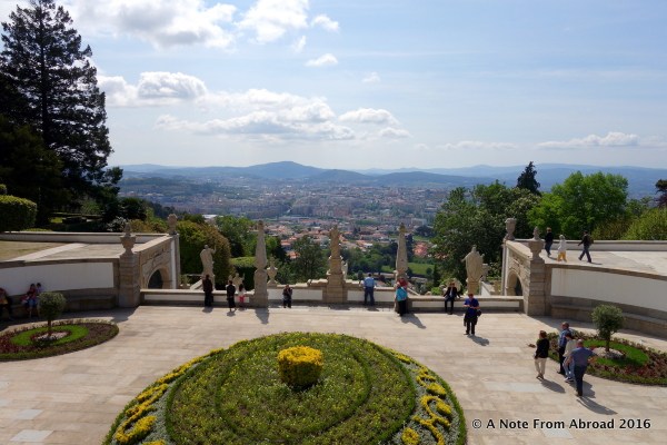 The view overlooking Braga