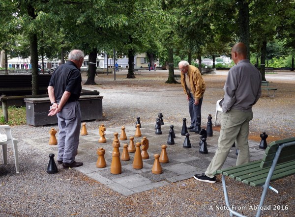 Perhaps a game of chess