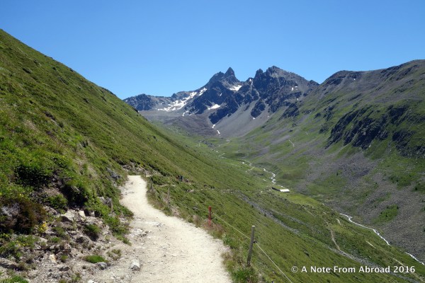 The trail is well marked and easy in many parts