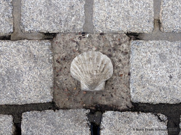 Found right in front of the large bowl