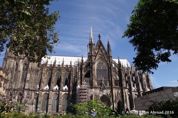 Exterior of Cologne Cathedral