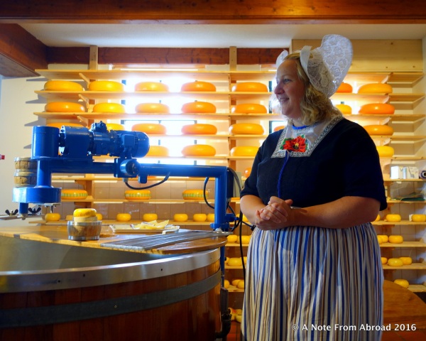 Learning about how cheese is made