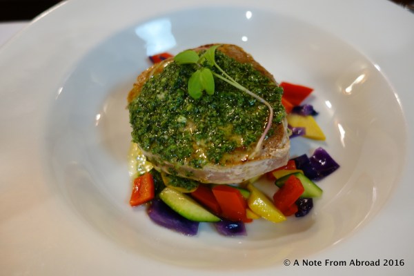 This was the fish dish