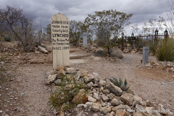Boothill Graveyard, Tombstone, Arizona