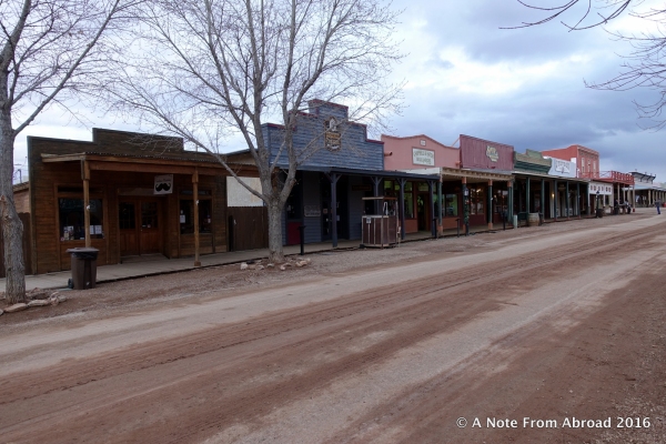This is the main street of Tombstone