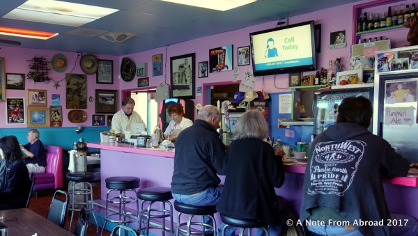 Interior of Lucy's El Patio Cafe